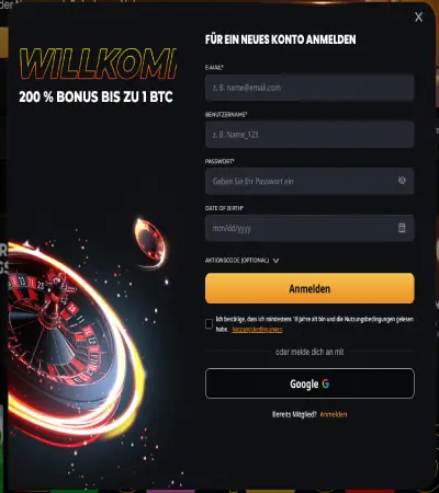 Instant Registration